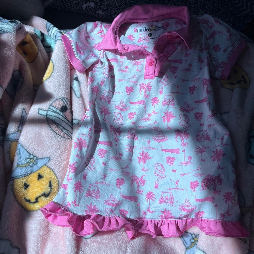 B 17     Turtles & Tees Infant Dress